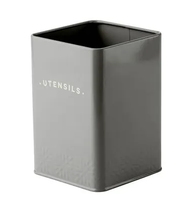 Artisan Street Utensil Pot - Smoke Grey
