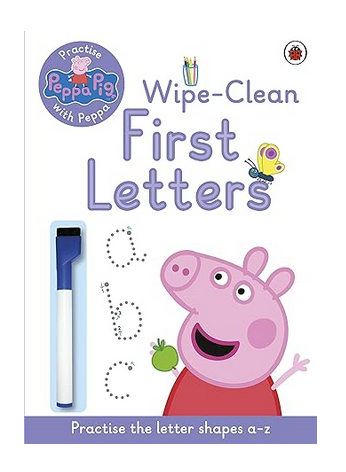 Peppa Wipe Clean First Letters