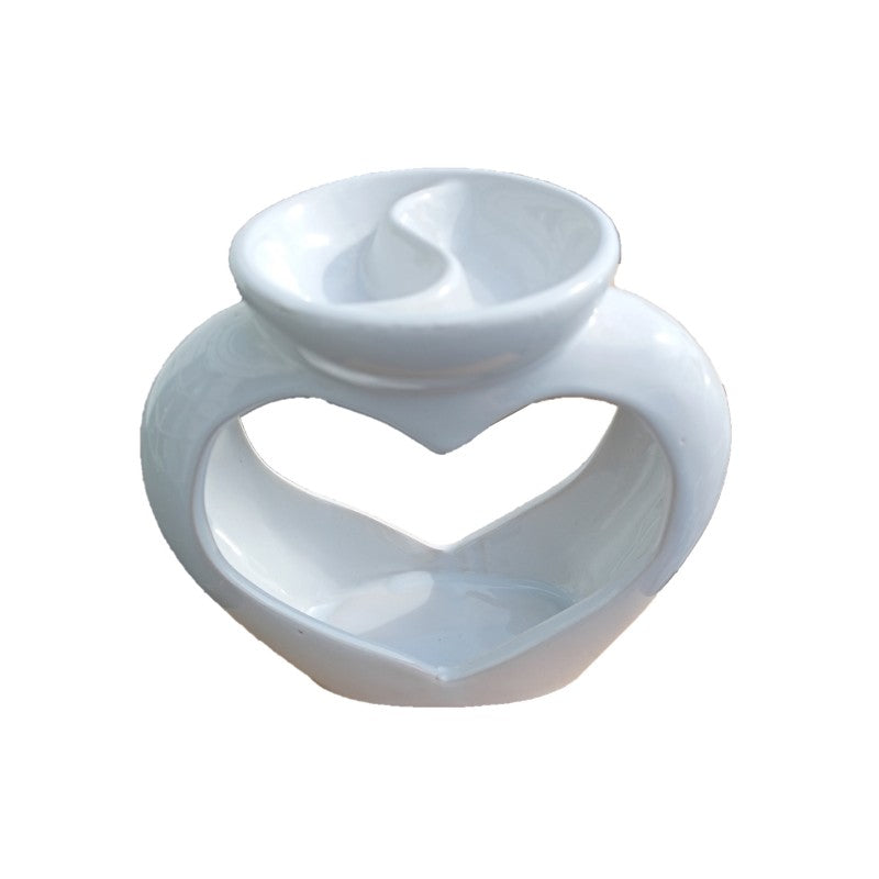 White Heart Oil Burner