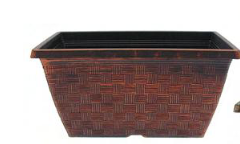 Weave Window Box 30cm - Copper