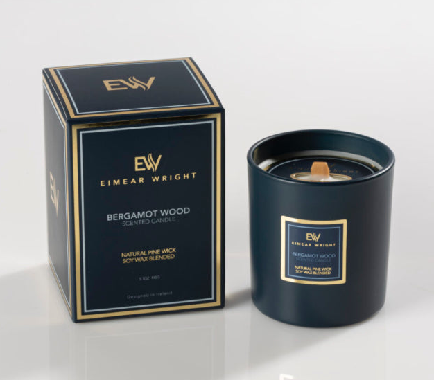 EW Bergamot Wood Candle 250g