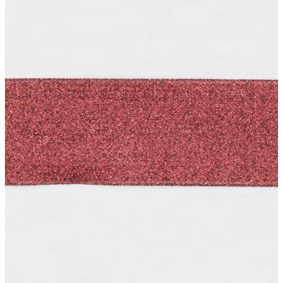 Glitter Ribbon Burgundy