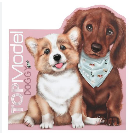 TopModel Doggy Colouring
