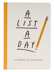 A5 A List a Day Journal
