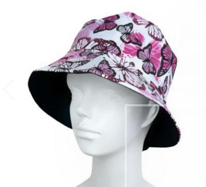 SHS Butterfly Print Summer Hat