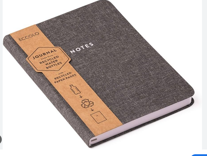 Recycled Journal A5 Gray Notes