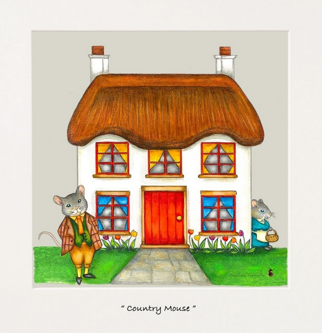 Country Mouse 6x6 BN