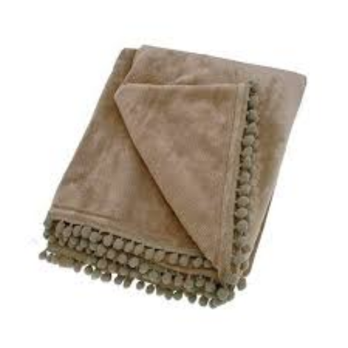 Cashmere Touch Throw - Earth Brown 130x170cm