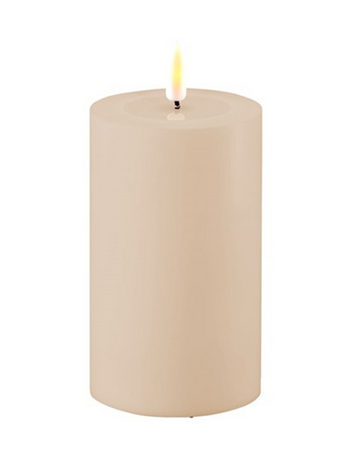 Dust Sand Outdoor LED Candle 7.5x12.5cm