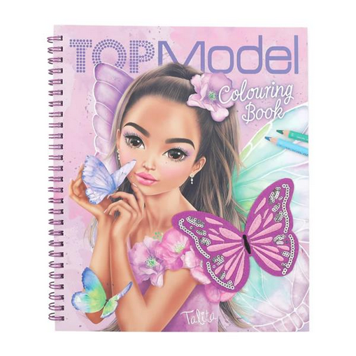 TopModel Colouring w/ Sequins