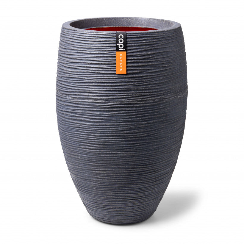 Nature Elegant Delux Planter (Dark Grey) - 40cm