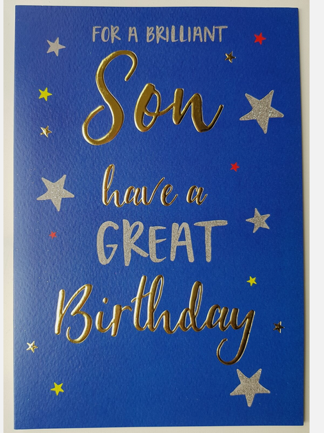 Birthday - Son Blue