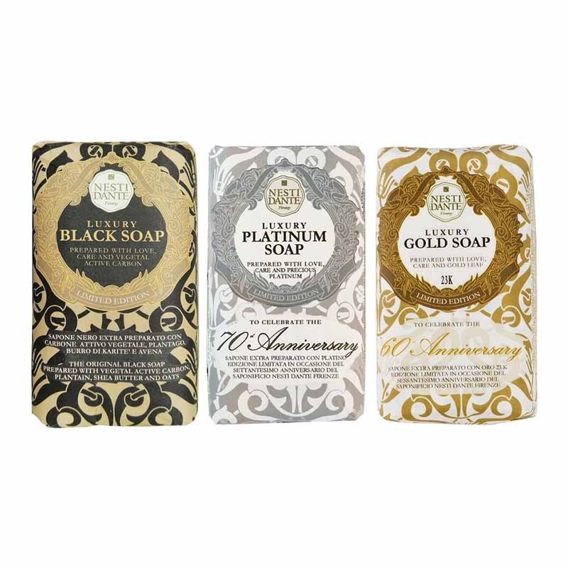 Gold Platinum & Black Trio