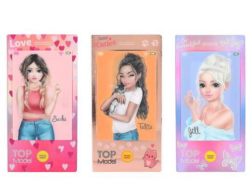 TopModel Mini Colouring Book