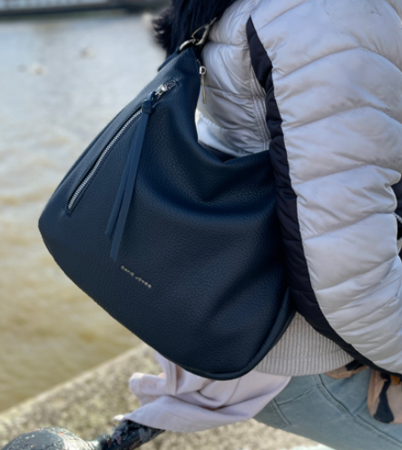 DJ Slouch Hobo Bag - Navy