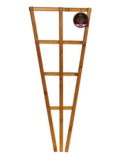 Wooden Fan Trellis 120cm x 50cm