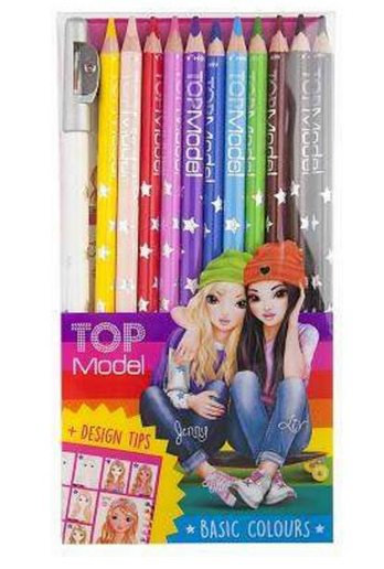 TOPModel Coloured Pencil 12 Colours