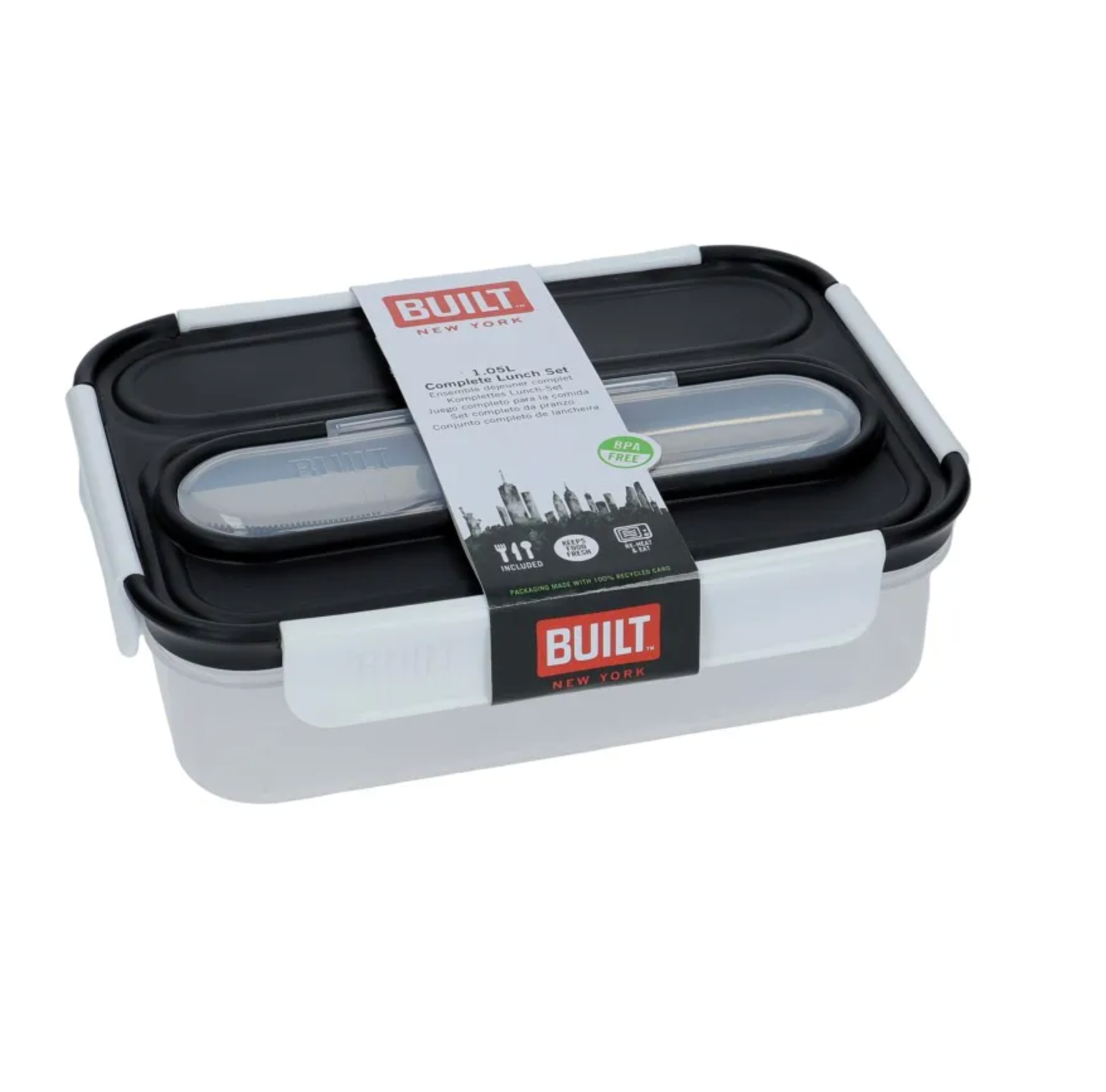 BLT BNT Box w/Utensils 1050ml