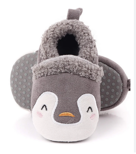 Penguin Slippers 6-12M