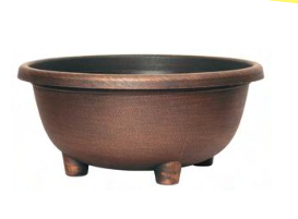 Footed Bowl 30cm - Copper