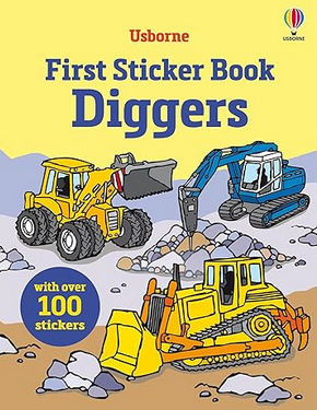 First Sticker Book - Diggers