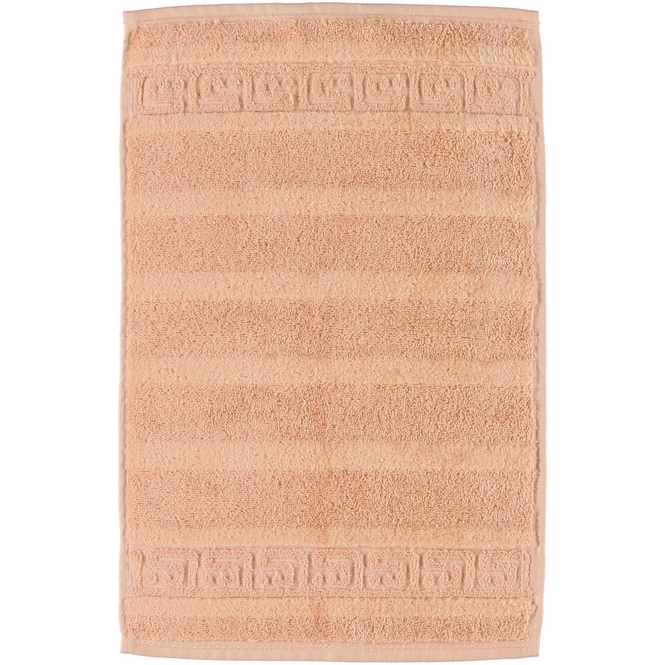 Noblesse Plain Guest Towel - Peach