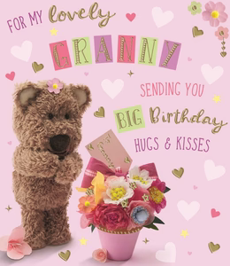 Birthday Granny - Hugs & Kisses