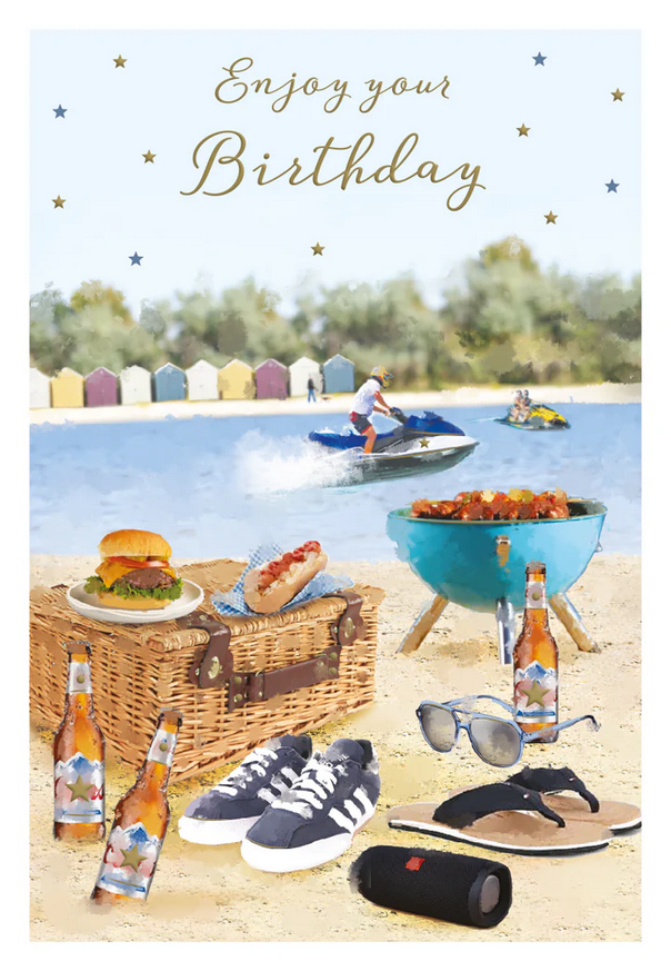 Birthday Card - BBQ