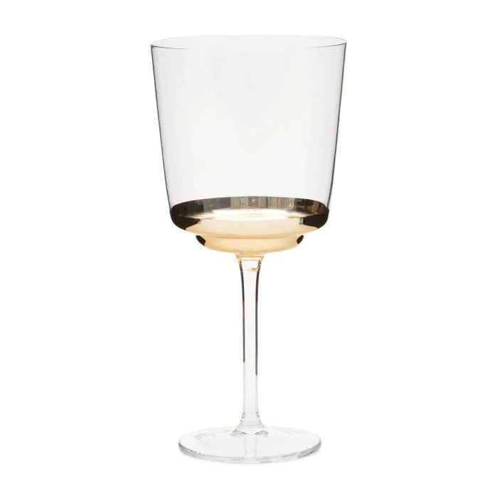 Glamorous Gold Wine Glass