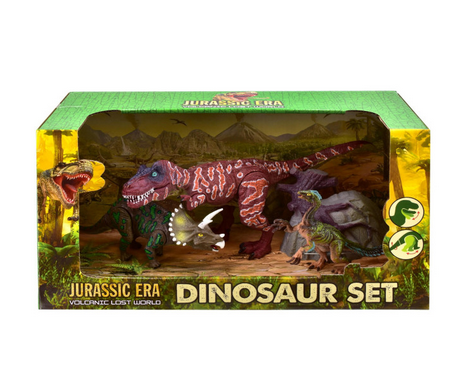 Dinosaur Playset 4 Piece