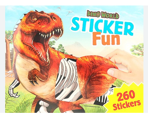Dino World Sticker Fun