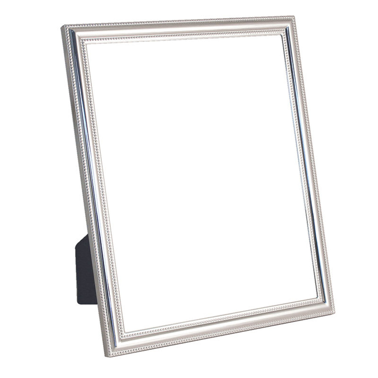 Beaded Edge Silver Plated Frame 8x10