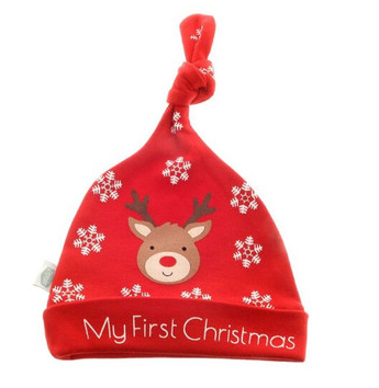 My First Christmas Reindeer Hat