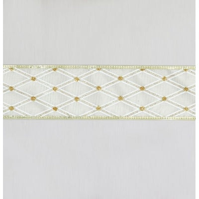 Satin Pattern Ribbon Chsampagne