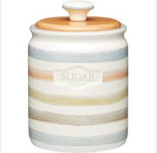 CC Sugar Jar Ceramic