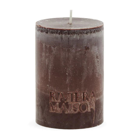 Pillar Candle ECO dark brown 7x10