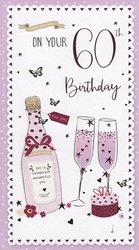 Birthday 60th - Champagne Pink