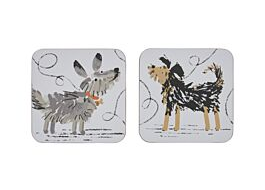 Dog Days Coasters 4 Pack