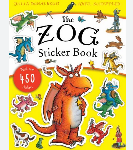 Zog Sticker Book