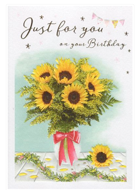 Birthday - Sunflowers