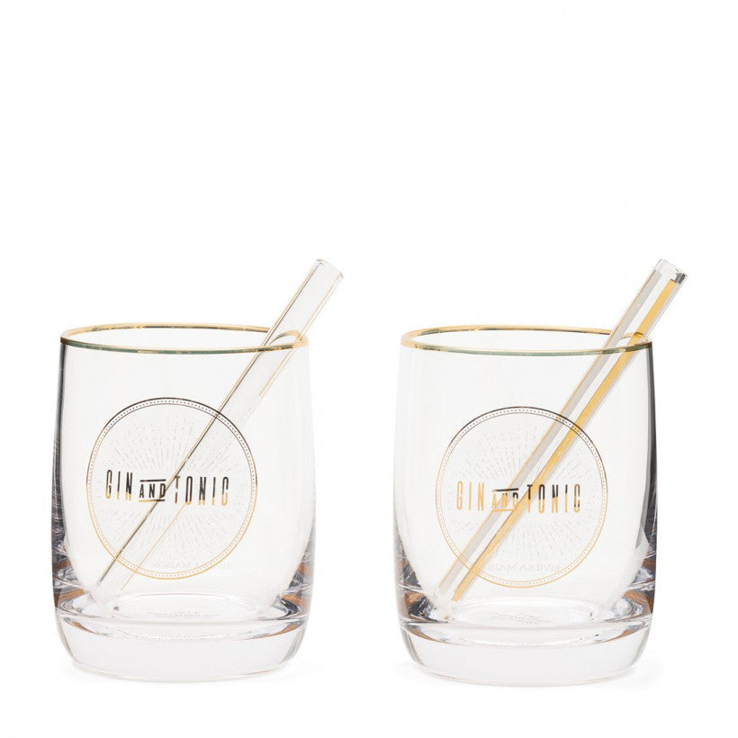 Riviera Maison Le Club Gin & Tonic Set of 2