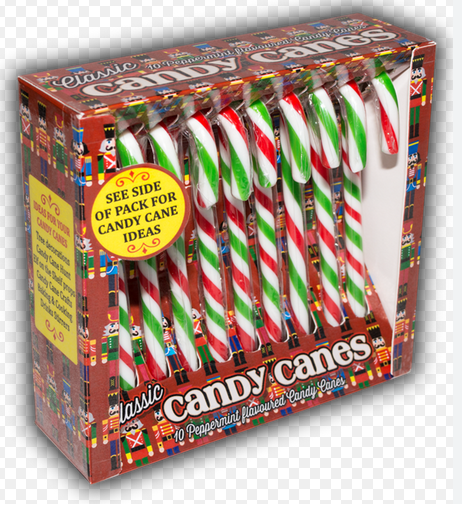 Nutcracker Candy Canes - 10 Pack