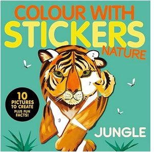 Colour with Stickers - Jungle