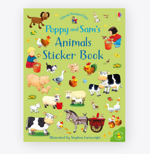 Poppy & Sam Animals Sticker Book