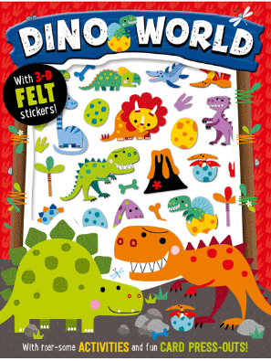 Dino World Activity - Felt Stickers