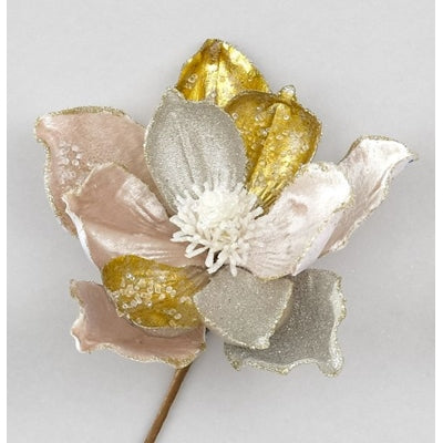 56cm Plush Magnolia Champagne