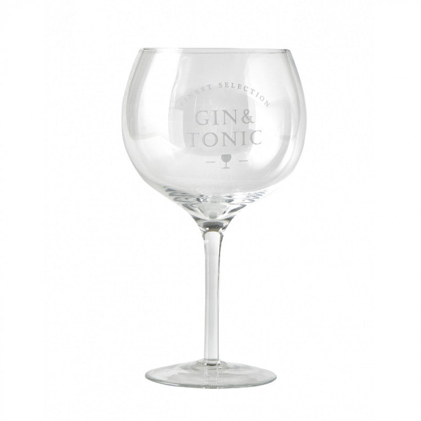Riviera Maison Finest Selection Gin & Tonic Glass Diameter 9 x Height 22 cm