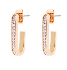 J Earrings - Gold