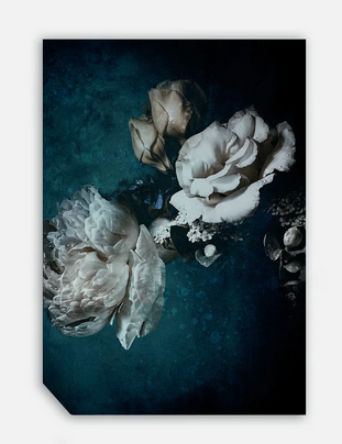 Just Blue Vintage, 50cmx70cm wall art