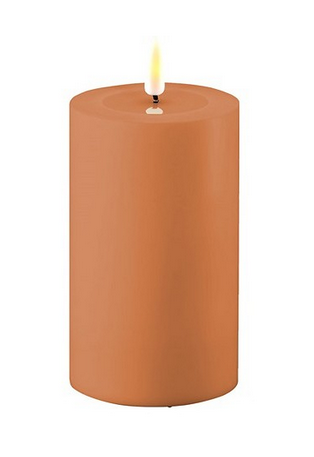 Caramel Outdoor LED Candle 7.5x12.5cm